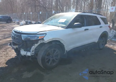 2022 Ford Explorer Xlt из США, поврежденный, VIN 1FMSK8DH5NGA55751